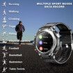 2023 Newest Smart Watch Bracelet 2 in 1 TWS Wireless Earbuds 1.28Inch Heart Rate Blood Pressure Sports Waterproof Smartwatch Color Silver