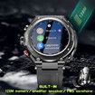 2023 Newest Smart Watch Bracelet 2 in 1 TWS Wireless Earbuds 1.28Inch Heart Rate Blood Pressure Sports Waterproof Smartwatch Color Black