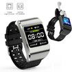 2023 Newest  2 in 1 Intelligent Watch Tws Bluetooth-compatible Headset Blood Pressure Heart Rate Monitor Smartwatch Sports Bracelet Color Black