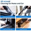 Portable Cordless Handheld Vacuum Cleaner, 6000PA Strong Suction, 60W Rechargable, Dry Use, Quick Cleaning for Car, House & Office