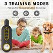 Dog Training Collar Waterproof Remote Rechargeable Electric Training Collar with 3 Safe Training Modes Beep, Vibration, Safe Shock Modes Suitable for Dogs