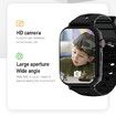 4G Kids Smart Watch Phone SOS Call Vedio Call Camera GPS Recorder Alarm Flashlight Music Player for Girls Boys Christmas Birthday Gifts Col.White