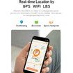 4G Kids Smart Watch Phone SOS Call Vedio Call Camera GPS Recorder Alarm Flashlight Music Player for Girls Boys Christmas Birthday Gifts Col.White