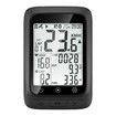 Bike Computer GPS Wireless ANT+ Cycling Computer GPS with Bluetooth with Speedometer with Auto Backlight IP67-Black