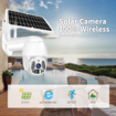 Solar Camera Outdoor Remote Hd Yuntai Low Power Doodle Wireless Surveillance Camera(Operated with Wifi and TF Card is not Included)