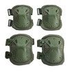 Knee Pads Army Wargame Battle Elbow Pads Protective Equipment Kneepads Outdoor sports Accessories Color Green