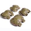 Knee Pads Army Wargame Battle Elbow Pads Protective Equipment Kneepads Outdoor sports Accessories Color Camouflage Khaki