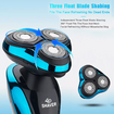 Electric Shaver Razor Wet/Dry Rechargeable Rotary Cordless USB Charging New