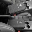 Car Armrest Box Cover for Tesla Model 3 Model Y 2017-2022 2023 Central Control Armrest Decoration Interior Car Accessories (Black)