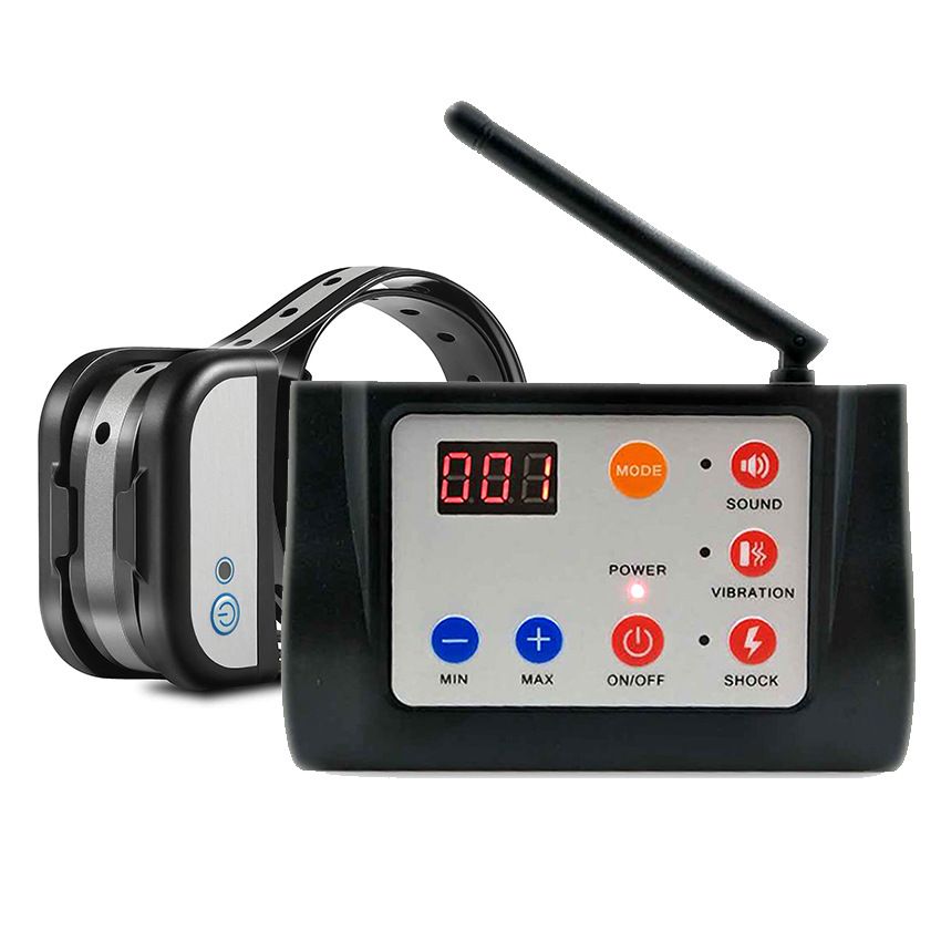 Electronic Pet Fence Wireless Waterproof Wireless With Sound & Shock Function 2 in 1 Electric Dog Fence Training Collar