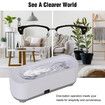 Ultrasonic Jewelry Cleaner for All Jewelry, 45KHz Portable and Low Noise Ultrasonic Machine