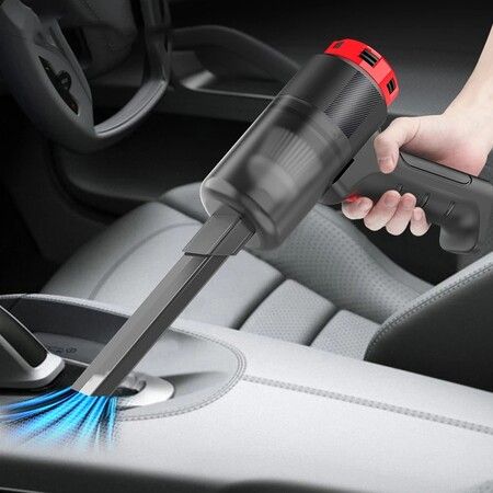 Vehicle Mounted Automatic Handheld Cordless Vacuum Cleaner Mini Vacuum Cleaner & Built-in Battery Dual Purpose Portable