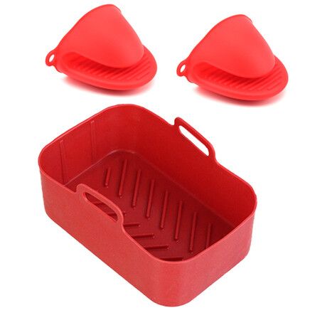 Silicone Pot for Ninjas Dual Air Fryer, Silicone Air Fryer Liners ...