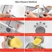 Stainless Steel Multifunctional Vegetable Slicer Slicer Potato Grater