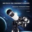 Astronomical Telescope for Kids,Professional Stargazing HD Refractor Telescope 400mm Focal Length,High Magnification Astronomical Telescope to Observe Deep Space Stargazing for Kids Beginners