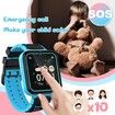 Kids Smart Watch Girls Phone Camera Selfie SOS Calling Smartwatch for Kids Waterproof IPX5 Games Touch Screen Alarm For 3-12 Years Old Boys and Girls