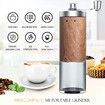 Manual Coffee Grinder, Portable Coffee Grinder, 25g Coffee Bean Capacity