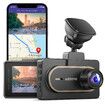 Car DVR 2K FHD 1440P Dash Cam Built-in GPS WiFi 3 inch IPS Screen Car Recorders Car Parking Monitor G-Sensor Loop Record
