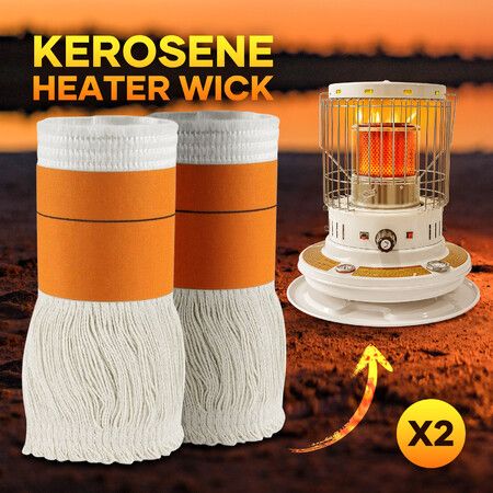 Kerosene Heater Wick Replacement for Kerosine Kero Space Stove Burner 2 Packs