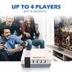 50000+ Retro Games Console, Super Console X Cube Classic,70+ Emulators for 4K TV HD/AV Output, Dual Wireless Controllers,Gift for Friends 256G