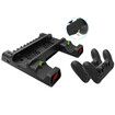 PS4 Cooling Fan Station for Playstation 4/PS4 Slim/PS4 Pro, PS4 Pro Vertical Stand with Dual Controller EXT Charger Port Dock Station