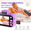 Children's Camera High-definition 4000W Front Rear Dual-camera 2 Inch 1080P HD IPS Screen Digital Kids Camera Photography Toys Color Yellow