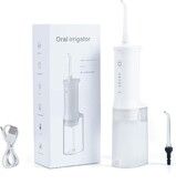 Cordless Water Dental Flosser, Portable Oral Irrigator with 230 ML Detachable Water Tank