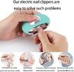 Electric Nail Clipper for Thick Nails Safety Automatic Electric Nail Trimmer