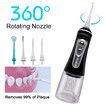 Water Flossers for Teeth Cleaner, Dental Oral Irrigator for Home and Travel with 320ML Water Tank