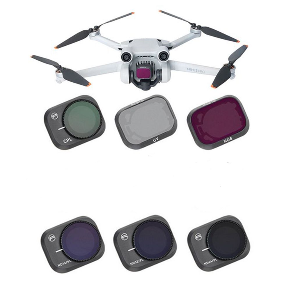 STARTRC ND FILTER SET pour DJI Air 3 Kit de filtre d'objectif: ND8/16