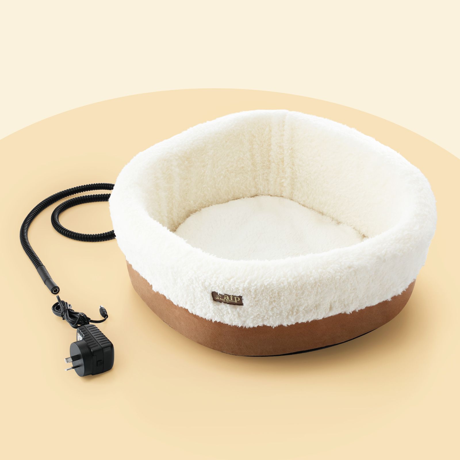 Heated Dog Cat Bed Pet Puppy Kitten Heater Washable Calming Heating