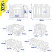 Dog Pet Cat Kennel Enclosure Cage Fence Safety Gate Playpen Crate Whelping Box Barrier Kitten Puppy Furniture 8 Panels 2in1 White