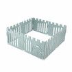 Dog Cat Pet Kennel Fence Cage Enclosure Playpen Crate Safety Gate Whelping Box Barrier Puppy Kitten Furniture 8 Panels 2 in 1 Green