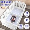 Dog Pet Cat Puppy Mat Pee Training Pad Cushion Playpen Bed Crate Kennel Mattress Scratching Potty Urine Whelping Waterproof