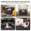 Dog Cat Bed XL Pet Puppy Calming Cushion Sofa Protector Luxury Couch Car Mat Cover Warm Soft Fluffy Bolster Kitten Nest Washable