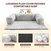 Dog Cat Bed Pet Calming Cushion Puppy Sofa Protector Luxury Couch Car Mat Cover Warm Soft Fluffy Bolster Kitten Nest Washable Medium