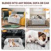 Dog Cat Bed Extra Large Pet Puppy Calming Sofa Cushion Couch Protector Luxury Car Mat Cover Warm Soft Fluffy Bolster Kitten Nest Washable