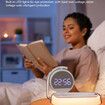 3 in 1 Night Ligh LED Digital Alarm Clock-3 Ways Dimmable Touch Table Lamp with 15W Wireless Charging