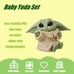 5p Baby Yoda Gifts,Baby Yoda Toys for Kids 5-6cm Baby Yoda Doll PVC Figurine Gifts