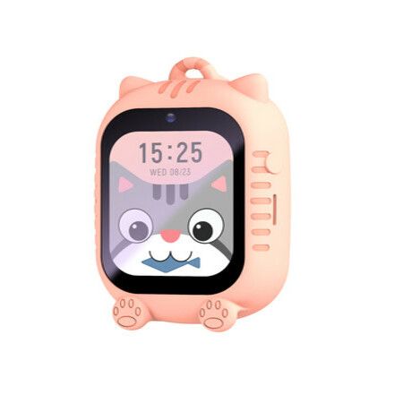 4G Kids Smart Watch for Girls & Boys  GPS Tracker 30m Camera, Voice Call, Remote Monitor, Fence Set Col.Pink