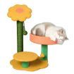 Floofi 75cm Sunflower Plush Scratching Post Cat Tree