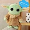 Walking Baby Yoda and Toy Repeats What You Say Electronic Toy for Boys Girls Stuffed Animals Baby Doll for Kids Gifts