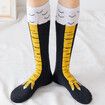 Chicken Paws Feet Socks Women Leg Long Socks Funny Cartoon Cotton Chicken Leg Claw Ladies 3D Print Thigh High Socks