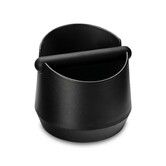 Espresso Knock Box,5.8 Inch Coffee Knock Box Espresso,Shock-absorbent espresso grounds knock box with Removable Knock Bar and Non-Slip Base for easy coffee ground disposal (Round)