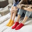 5pcs Fashion Socks Women's Pure Cotton Candy-Colored Cartoon Short Socks Heart Casual Animal Funny Color Random Sent