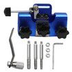 Chainsaw Sharpener Manual Mini Chainsaw Sharpening Jig Set Blue