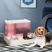 Automatic Dog Feeder Cat Bowl Auto Feeding Water Dispenser 3L Food Gravity Fed Small Medium Large Pets 2 in 1 Petscene