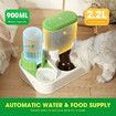 Auto Cat Feeder All-in-One Water Dispenser 2.2L Dog Food Bowl Automatic Gravity Pet Feeding Small Medium Large Pets Petscene