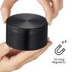 2.5 Inch Spice Grinder with Magnetic Cover,Herb Grinder,Black