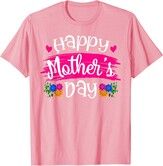 M Pure Cotton Mom Grandma Mothers Day Gift Thank you T-Shirt 160-165CM